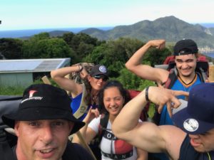 kiwiMANA tramping to Cape Brett